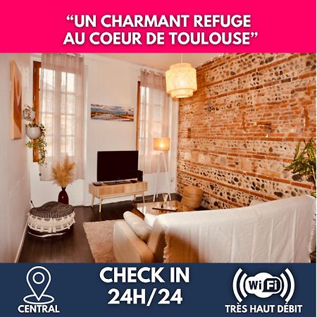 شقة Le Charme D'Arnaud Hypercentre Wifi Accueil Gratuit H24 تولوز المظهر الخارجي الصورة
